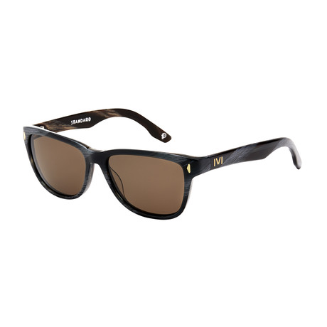 Unisex Standard Polarized Sunglasses // Double Horn + Bronze
