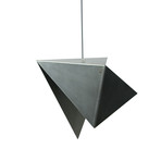 Geometric Pendant Lamp // Steel (Small)