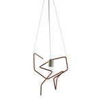 Copper Pendant Lamp // Pipe II