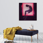 Floating Points // Stretched Canvas (16"W x 16"H)