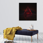 We All Are Finite // Stretched Canvas (16"W x 16"H)