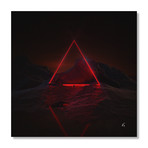 We All Are Finite // Stretched Canvas (16"W x 16"H)