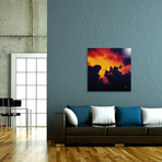 Renaissance // Aluminum (16"W x 16"H)