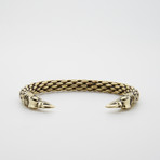 Dell Arte // Spiked Bangle // Gold