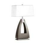 Trina Table Lamp // Charcoal Gray