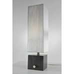 Cascade Accent Table Lamp // Charcoal Gray