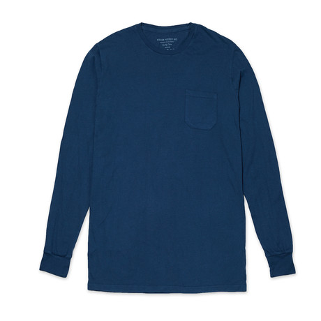Long Sleeve Crew T-Shirt // Navy (XL)