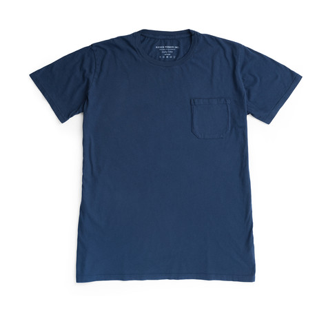 Pocketed T-Shirt // Navy (S)