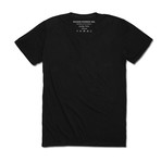 V-Neck T-Shirt // Black (L)
