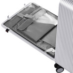 TUPLUS ONE 20" // Diamond Silver + Gray Lining