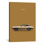 1969 Pontiac Firebird (26"W x 18"H x 0.75"D)