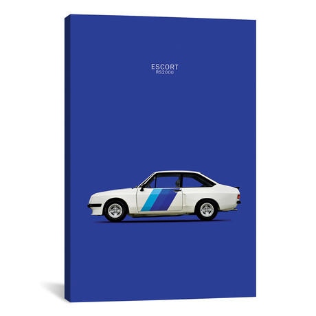 1978 Ford Escort RS2000 (18"W x 26"H x .75"D)