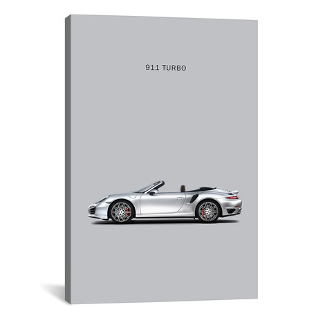 Porsche 911 Turbo Cabriolet // Mark Rogan (12"W x 18"H x 0.75"D)