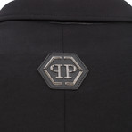 Philipp Plein // Moto Blazer // Black (L)