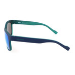 Templin Sunglass // Blue + Green