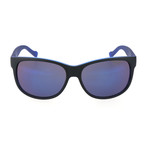 Ventura Sunglass // Black Blue