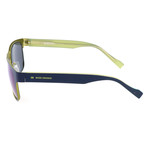 Firestone Sunglass // Blue + Lime