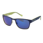 Firestone Sunglass // Blue + Lime
