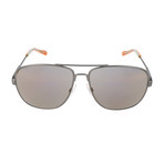 Euler Sunglass // Gunmetal + Orange