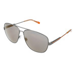 Euler Sunglass // Gunmetal + Orange
