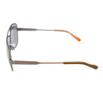Euler Sunglass // Gunmetal + Orange