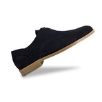 Maple // Leather Sole // Blue Suede (Euro: 42)