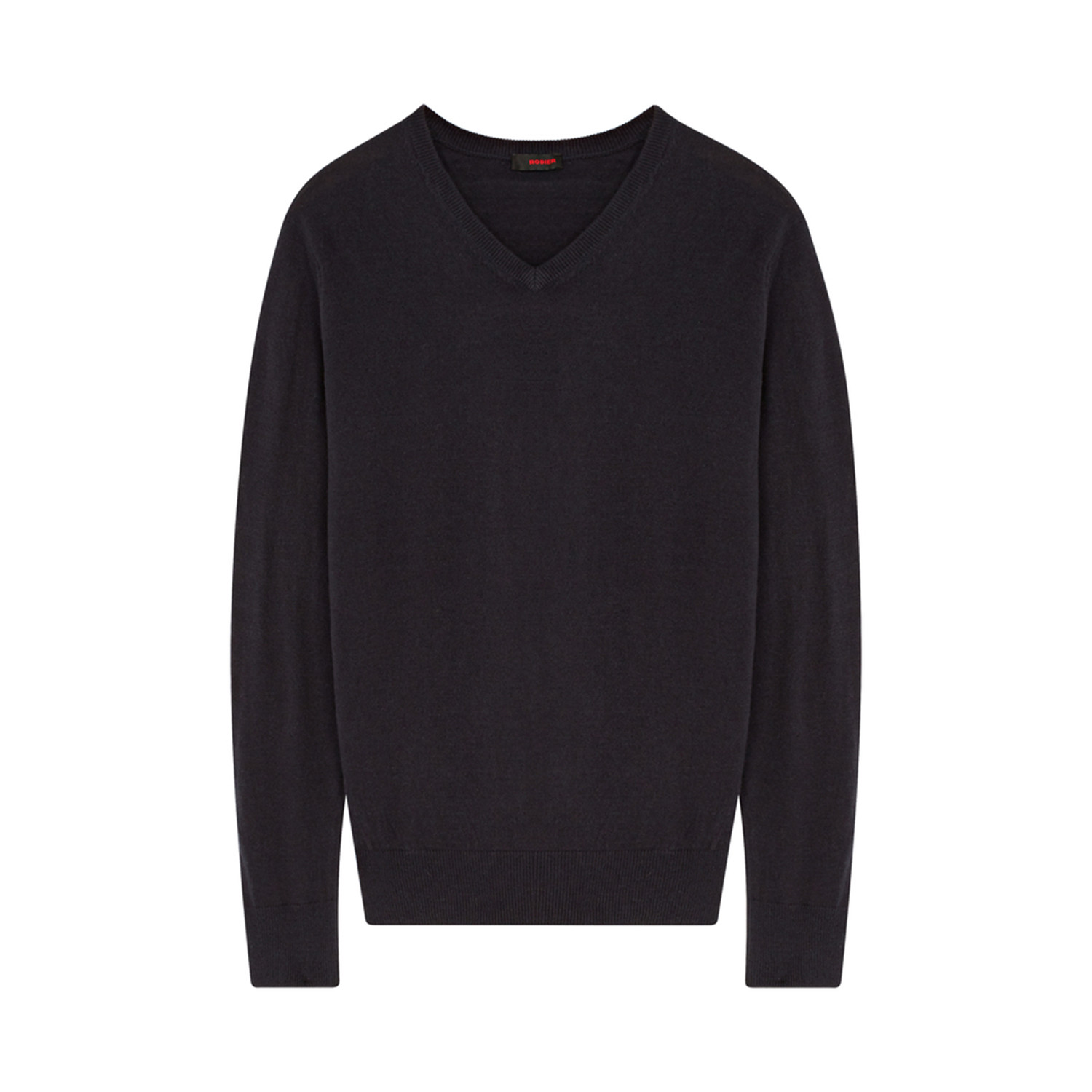 Wool Pullover V-Neck // Navy (XS) - Rodier - Touch of Modern