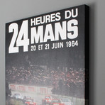 1964 Le Mans 24 Hour Program Cover (18"W x 24"L x 1.625"D)