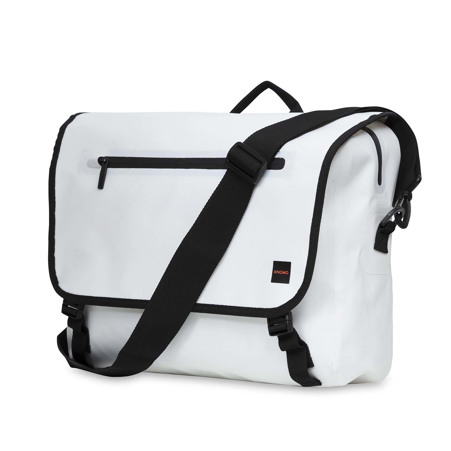 Rupert Laptop Messenger Bag // White - Knomo Bags - Touch of Modern