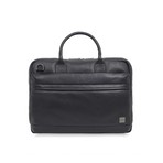 Foster Leather Latop Briefcase // Black