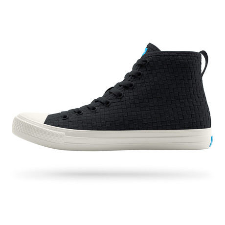 Phillips High-Top Sneaker // Really Black + Picket White (US: 7)