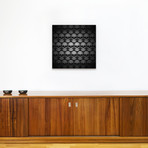 Modern Art // Pixilated Skulls (18"W x 18"H x .75"D)