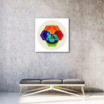 Modern Art // The Sky & You Composition (18"W x 18"H x .75"D)