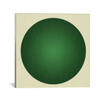 Modern Art // Green Orb (18"W x 18"H x .75"D)