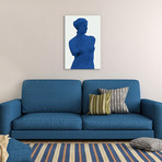 Modern Art - Venus de Milo Blue // 5by5collective (18"W x 26"H x 1.5"D)