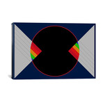 Modern Art // Moon in Darkness (26"W x 18"H x .75"D)