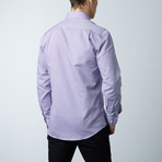 Luca Baretti // Modern Fit Shirt // Navy Blue Check (US: 16R)
