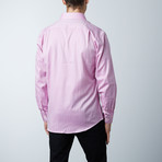 Luca Baretti // Modern Fit Shirt // Pink Woven (US: 16.5R)