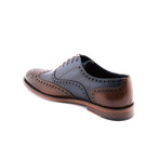 Wing-Tip Oxford // Navy + Blue (Euro: 41)