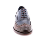 Wing-Tip Oxford // Navy + Blue (Euro: 41)