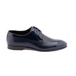 Textured Cap-Toe Derby // Navy (Euro: 46)