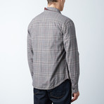 Fillmore L/S Reversible Plaid W/ Print Top // Barn (XL)