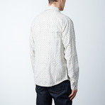 Odell L/S Reversible Plaid W/ Print Top // Silver Birch (L)