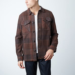 Shelby Heavy Twill Shirt Jacket // Auburn (S)