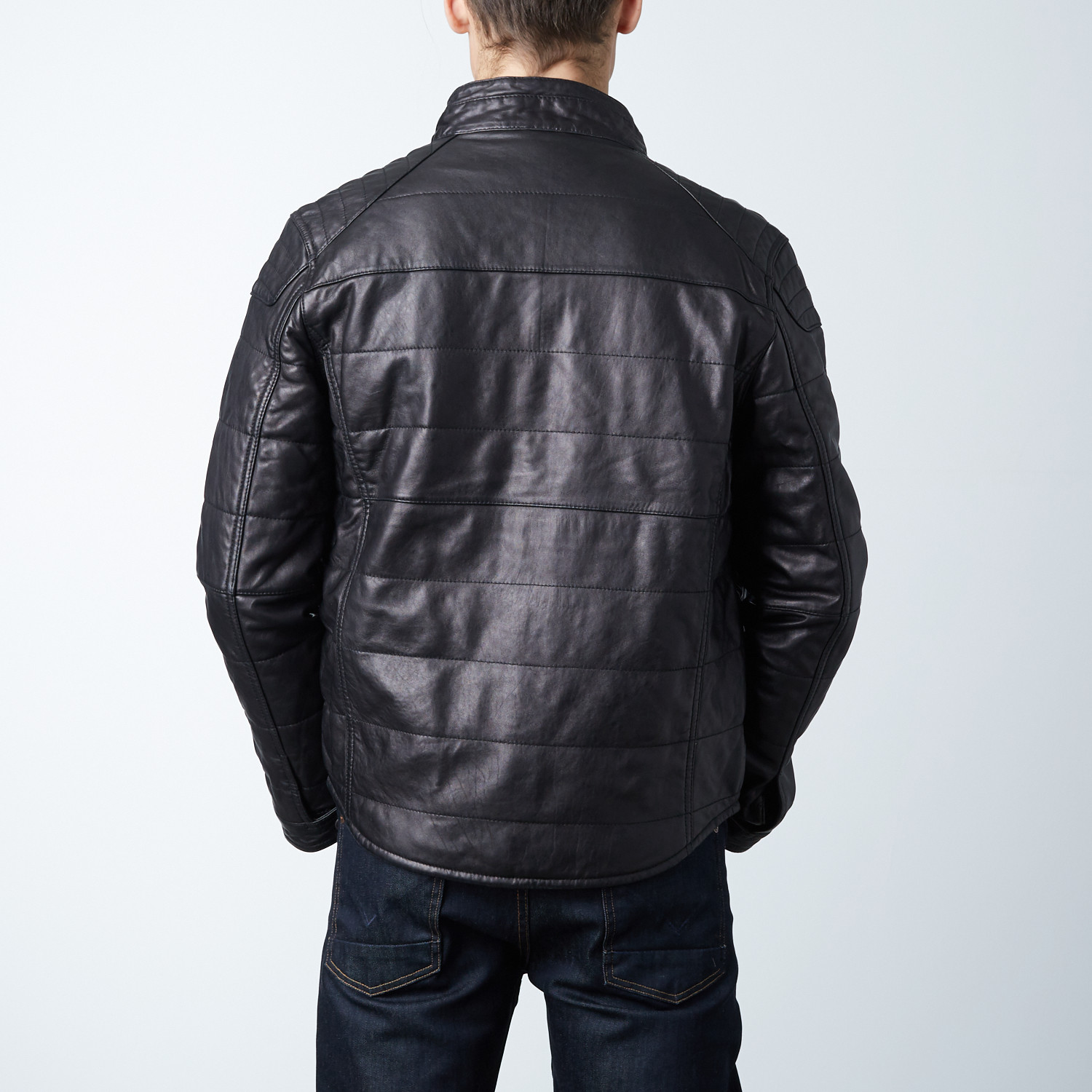 Ace Leather Jacket // Black (S) - Jeremiah Clothing - Touch of Modern