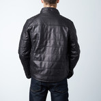 Ace Leather Jacket // Black (2XL)