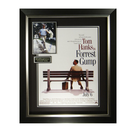 Forrest Gump // Tom Hanks Signed Movie Display
