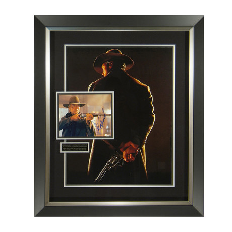 Unforgiven // Clint Eastwood Signed Movie Display