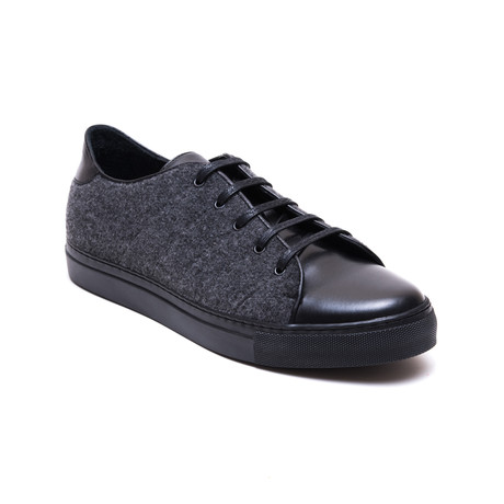 Wool Low-Top Sneaker // Gray (Euro: 40)