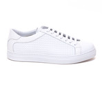 Textured Low-Top Sneaker // White (Euro: 42)